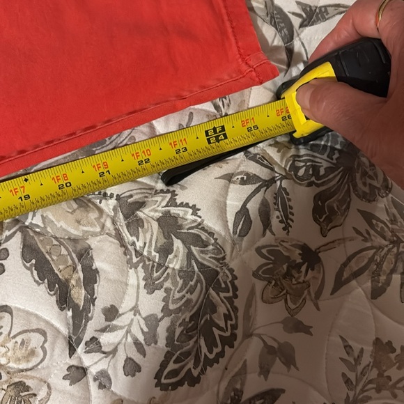 Gorgeous coral colour skinny crop pant - Picture 8 of 8